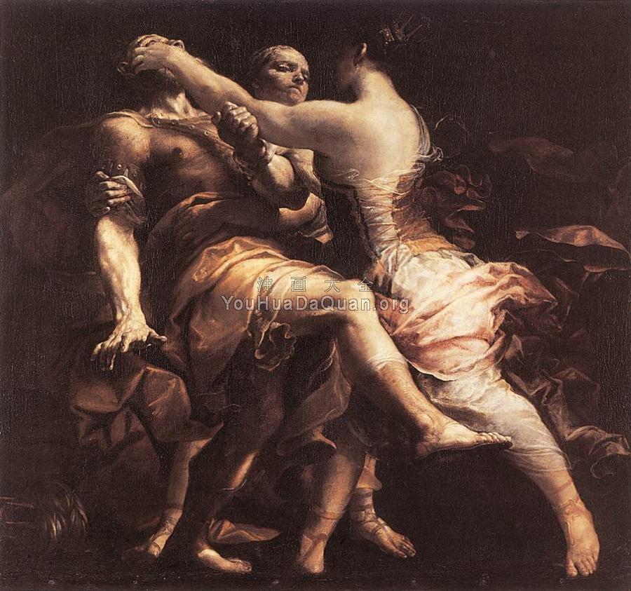 Hecuba Blinding Polymnestor - 朱塞佩·玛丽亚·克雷斯皮